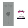 Yoga Mat With Position Line - Gym Vigour