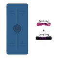 Yoga Mat With Position Line - Gym Vigour