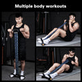 3 Tube Elastic Pull Rope Foot Pedal - Gym Vigour