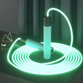 Skipping Adjustable Night Glowing Rope - Gym Vigour
