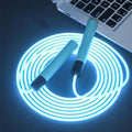 Skipping Adjustable Night Glowing Rope - Gym Vigour