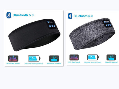 Sleep Headset Bluetooth Headscarf Headband Wireless - Gym Vigour