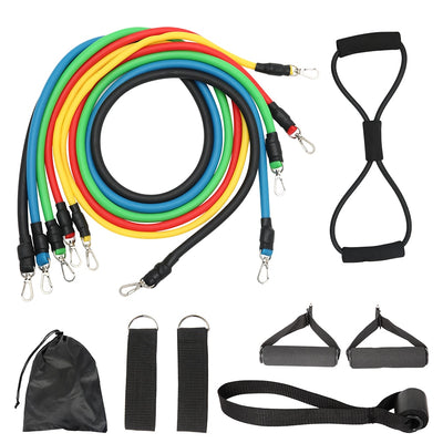 11Pcs Resistance Bands workout - Gym Vigour