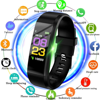 Heart Rate Smart Band Fitness Watch - Gym Vigour