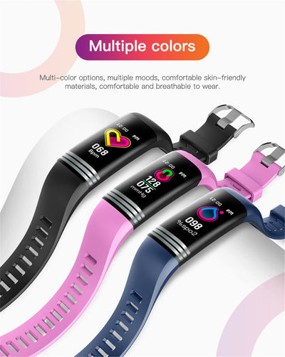 Fitness Bracelet Body Thermometer Smart Tracker - Gym Vigour