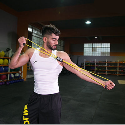 TPE 8 Word Fitness Yoga Gum - Gym Vigour