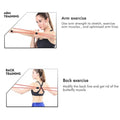 TPE 8 Word Fitness Yoga Gum - Gym Vigour