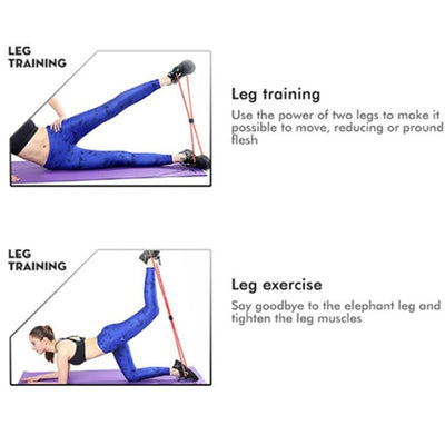 TPE 8 Word Fitness Yoga Gum - Gym Vigour