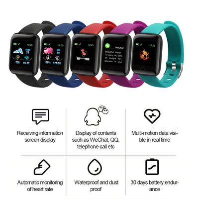 Smart Watch Pedometers Bracelet - Gym Vigour