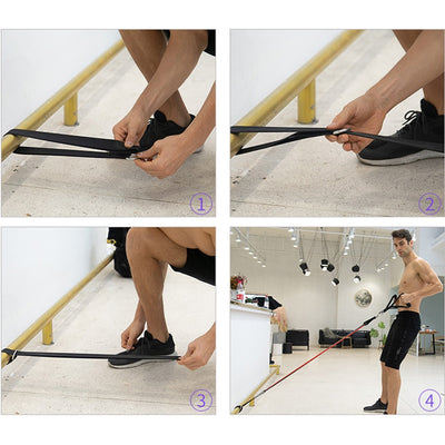 Latex Tube Resistance - Gym Vigour