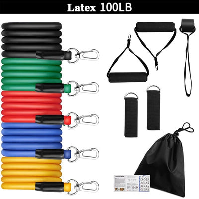 Latex Tube Resistance - Gym Vigour