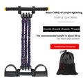 3 Tube Elastic Pull Rope Foot Pedal - Gym Vigour