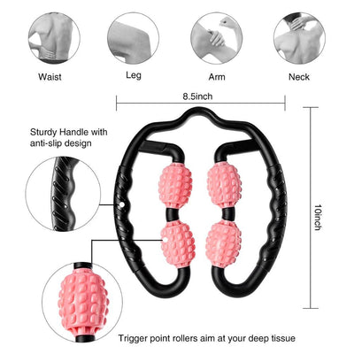 U-Shaped Trigger Point For Arm, Leg And Neck Muscle - Gym Vigour