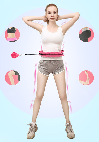 Waist Exercise Detachable Massage Hoops Fitness Equipment - Gym Vigour