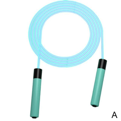 Skipping Adjustable Night Glowing Rope - Gym Vigour